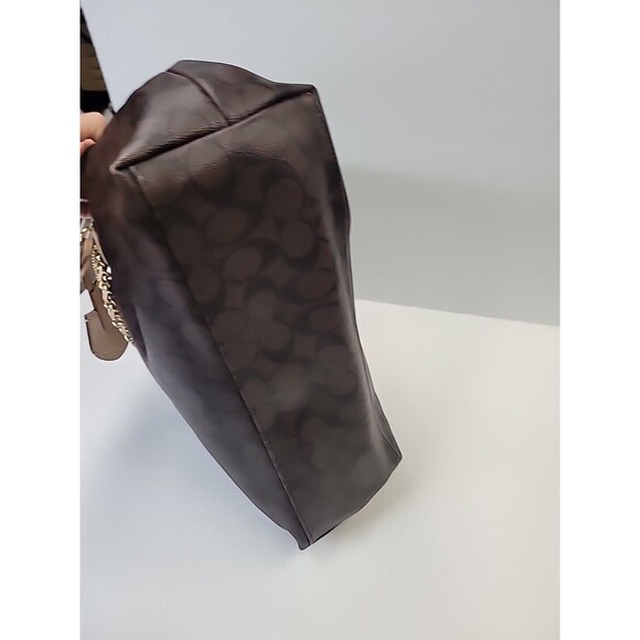 Coach Black and Tan Tote Bag - Picture 7 of 16
